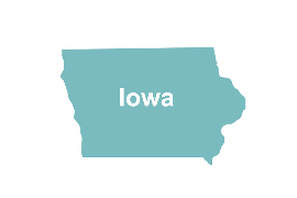 Iowa Map